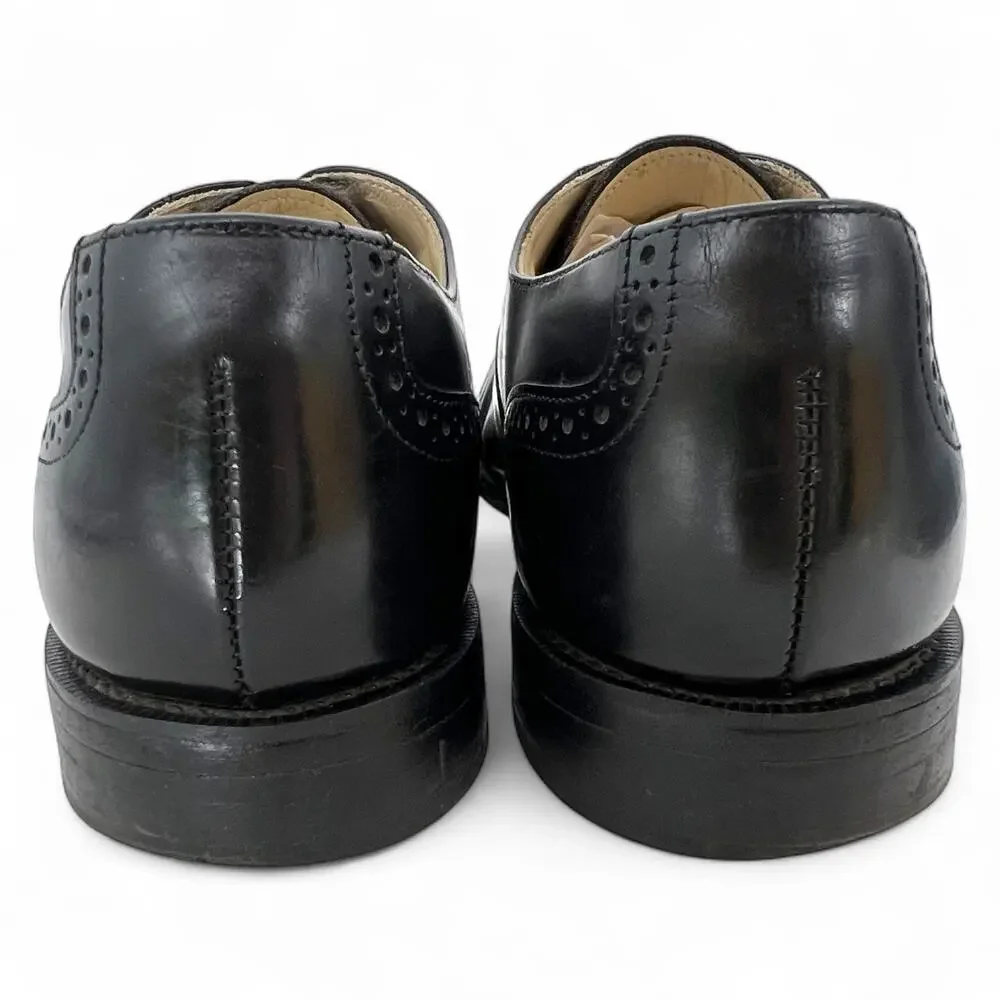 BOSTONIAN Impression Men's Black Leather Oxford Dress Shoes 9.5  Event Office